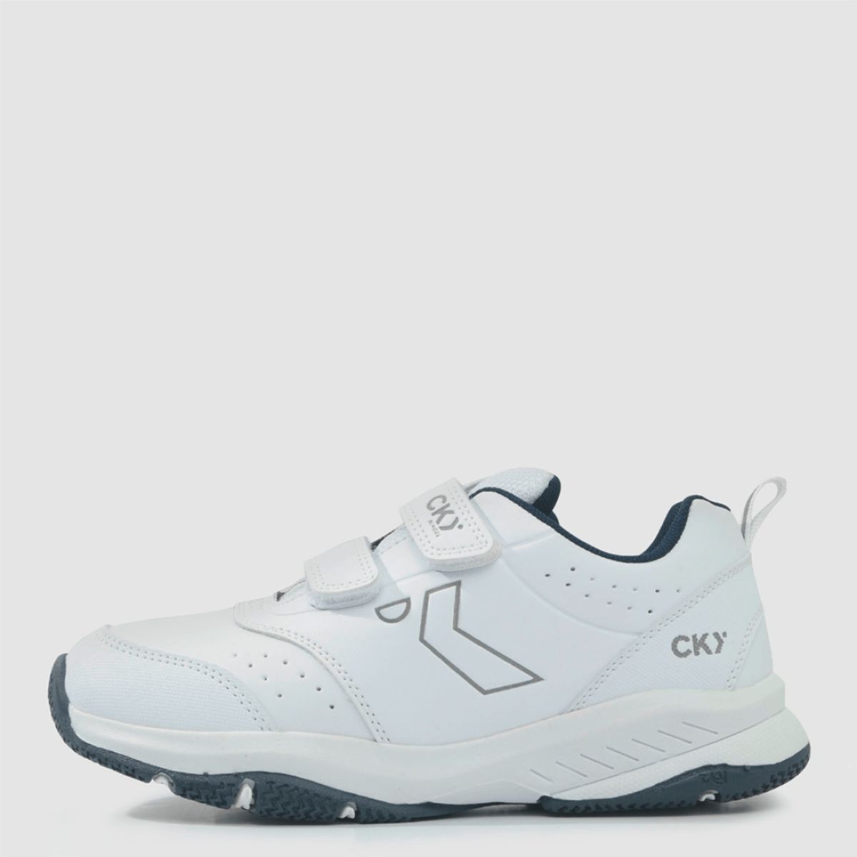 COLLOKY - Zapatilla Escolar Unisex Niño Blanco Colloky (23 a 29)