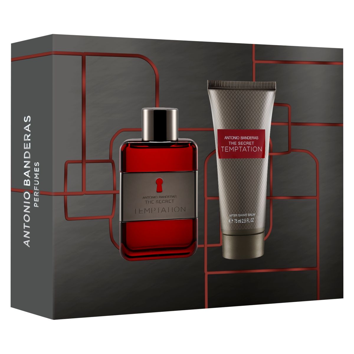 BANDERAS - Perfume Hombre The Secret Temptation 50Ml + After Shave 75Ml Antonio Banderas
