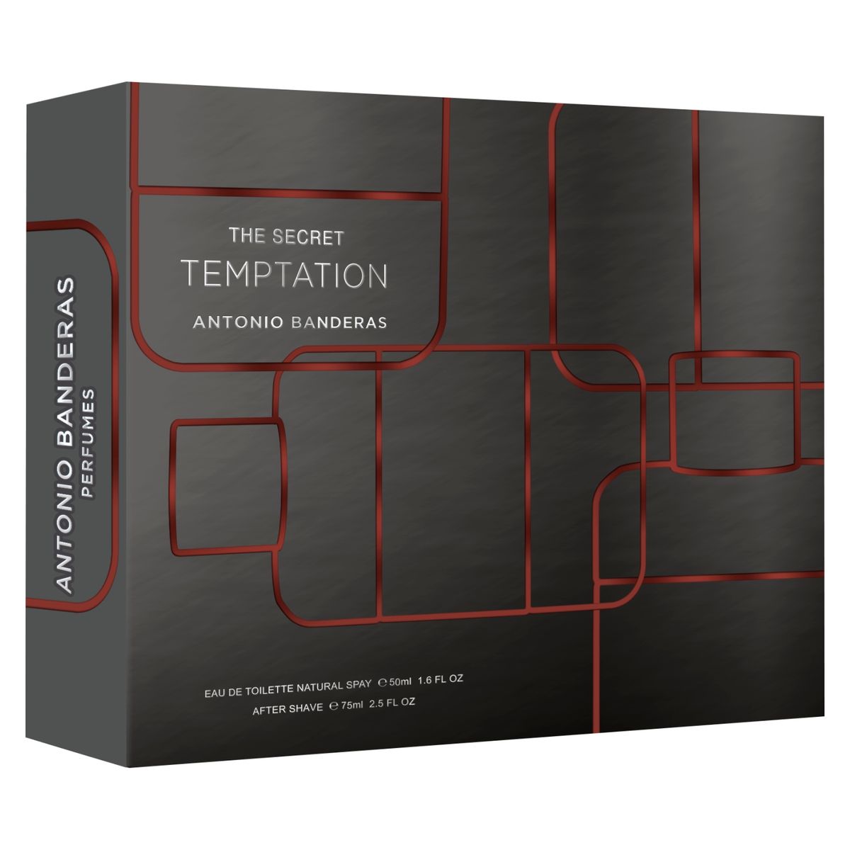 BANDERAS - Perfume Hombre The Secret Temptation 50Ml + After Shave 75Ml Antonio Banderas