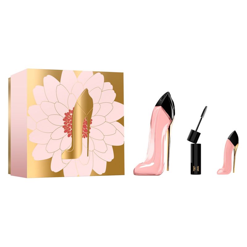 CAROLINA HERRERA - Set Perfume Mujer Good Girl Blush Edp 80Ml + Miniatura Good Girl Blush 7Ml + Mini Máscara De Pestañas Carolina Herrera