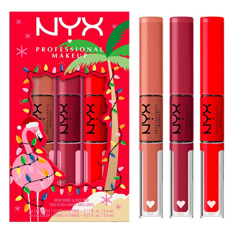 NYX PROFESSIONAL MAKEUP - Set 3 Labiales Líquidos Shine Loud Pro Pigment Trio Kit Nyx Professional Makeup