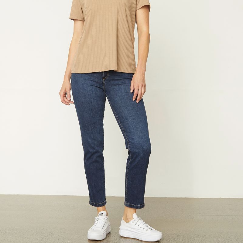 S COCCI - Jeans Recto Tiro Alto Mujer S Cocci