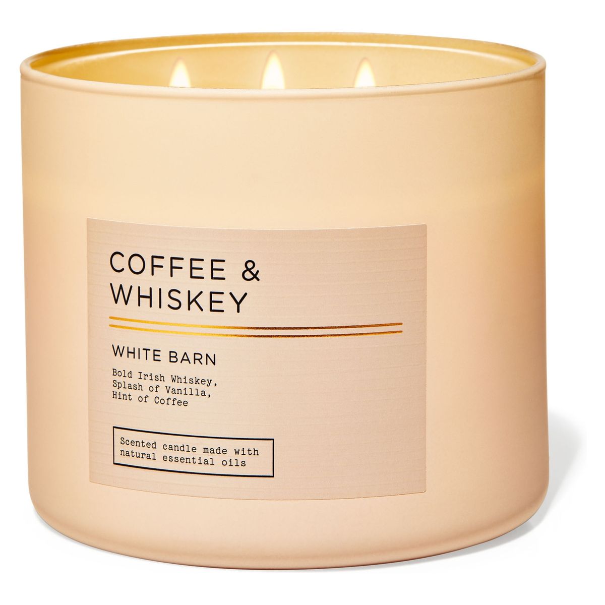 BATH & BODY WORKS - Large Cylinder Candles Coffee A Bath & Body Works