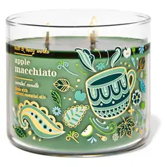 BATH & BODY WORKS - Vela Grande Apple Macchiato