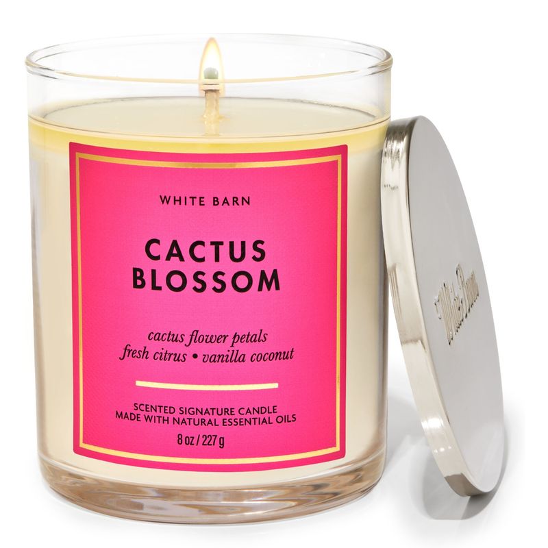 BATH & BODY WORKS - Vela Mediana Cactus Blossom Bath & Body Works