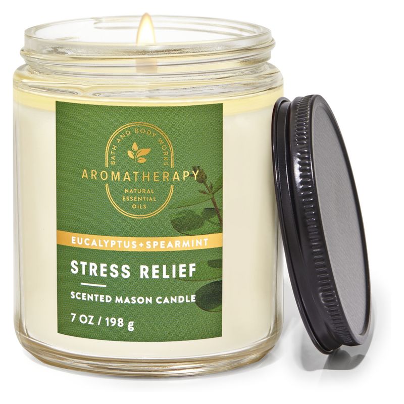 BATH & BODY WORKS - Vela Pequeña Eucalyptus Spearmint 207ml Bath & Body Works