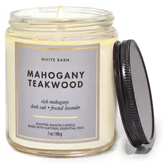 BATH & BODY WORKS - Vela Mediana Mahogany Teakwood