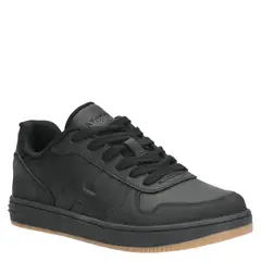 HUSH PUPPIES - Zapatilla Escolar Unisex Cuero Negro (35 a 38)