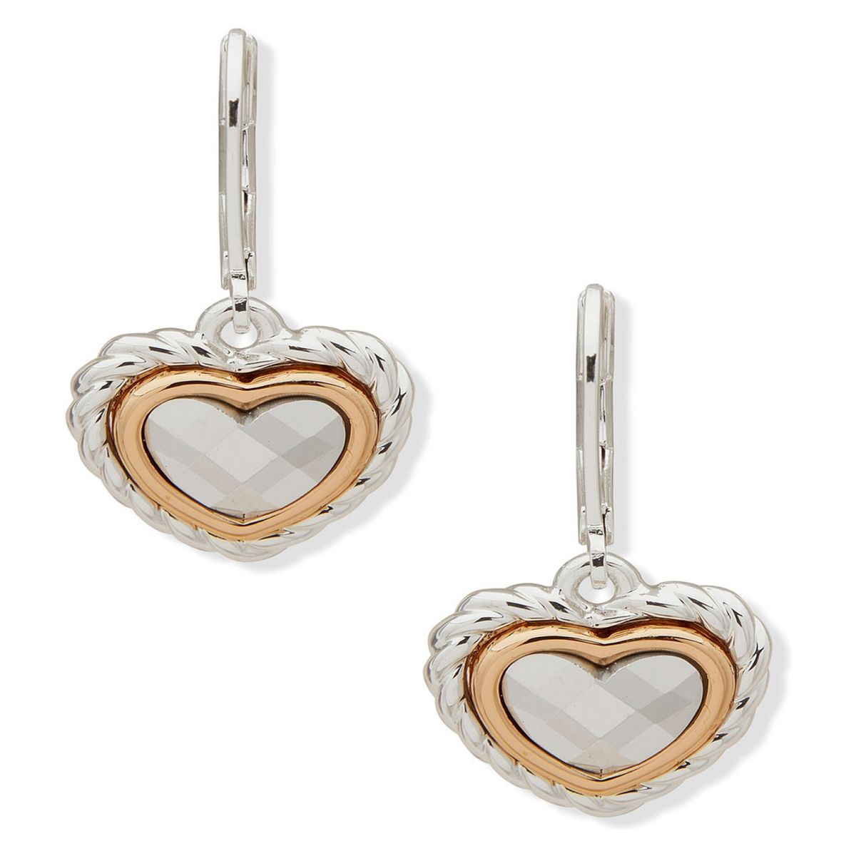 ANNE KLEIN - Aros Plateado  Mujer Anne Klein