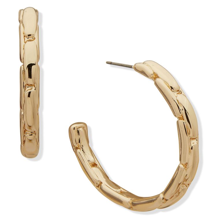 ANNE KLEIN Argollas Dorado Mujer