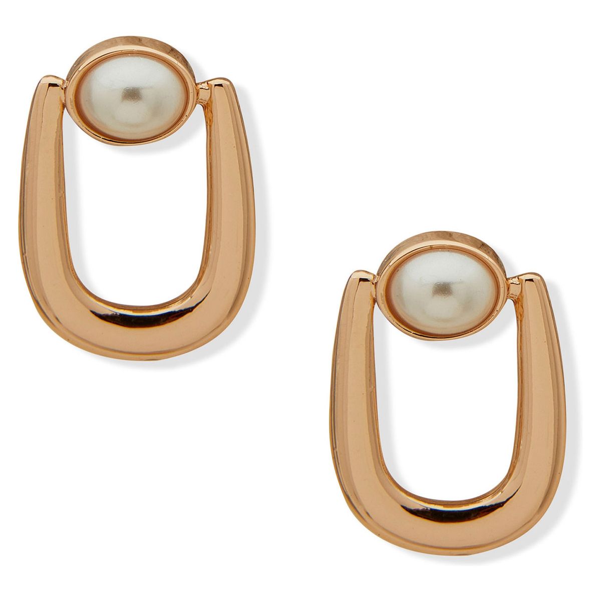 ANNE KLEIN - Aros Dorado Mujer Anne Klein
