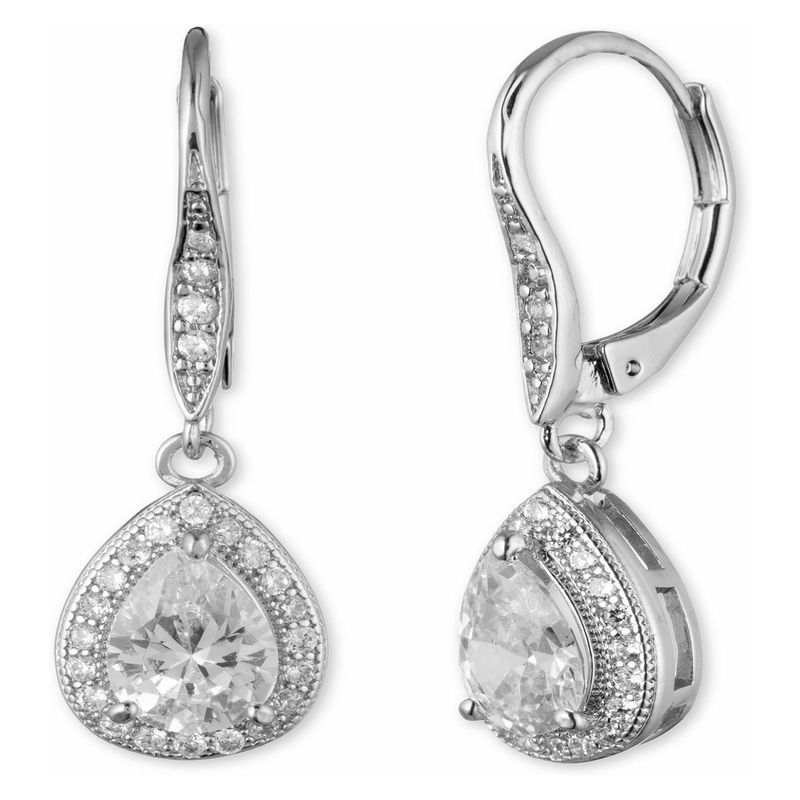 ANNE KLEIN - Aros Plateado Mujer Anne Klein