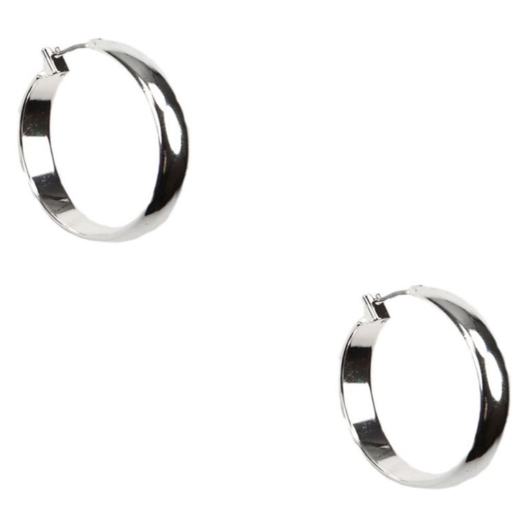 ANNE KLEIN Aros Plateado Mujer