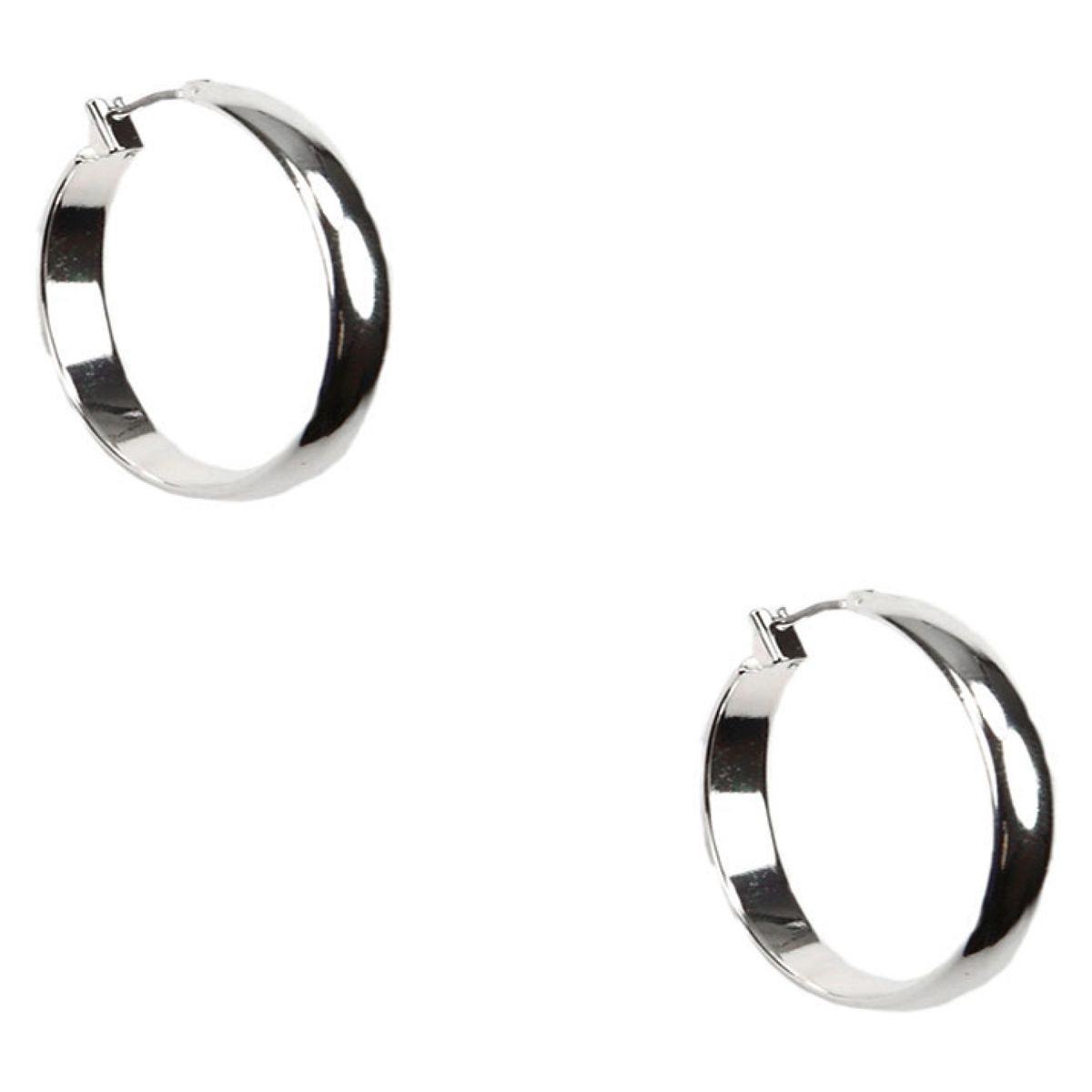 ANNE KLEIN - Aros Plateado Mujer Anne Klein