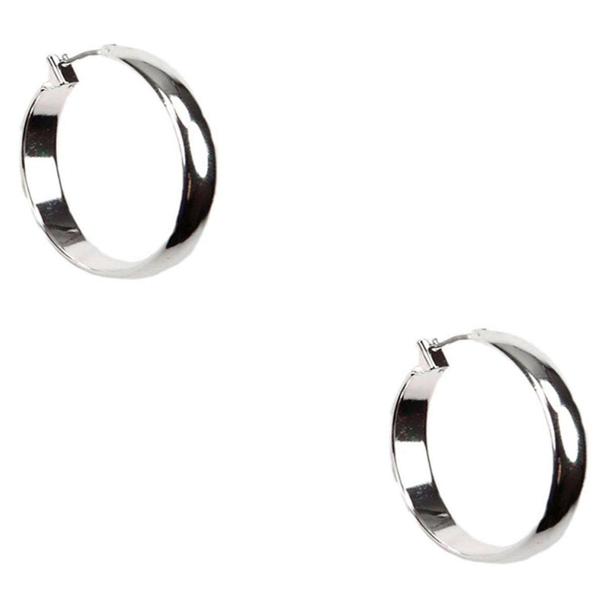 ANNE KLEIN - Aros Plateado Mujer Anne Klein