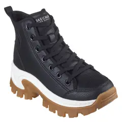 SKECHERS - Botín Mujer Negro