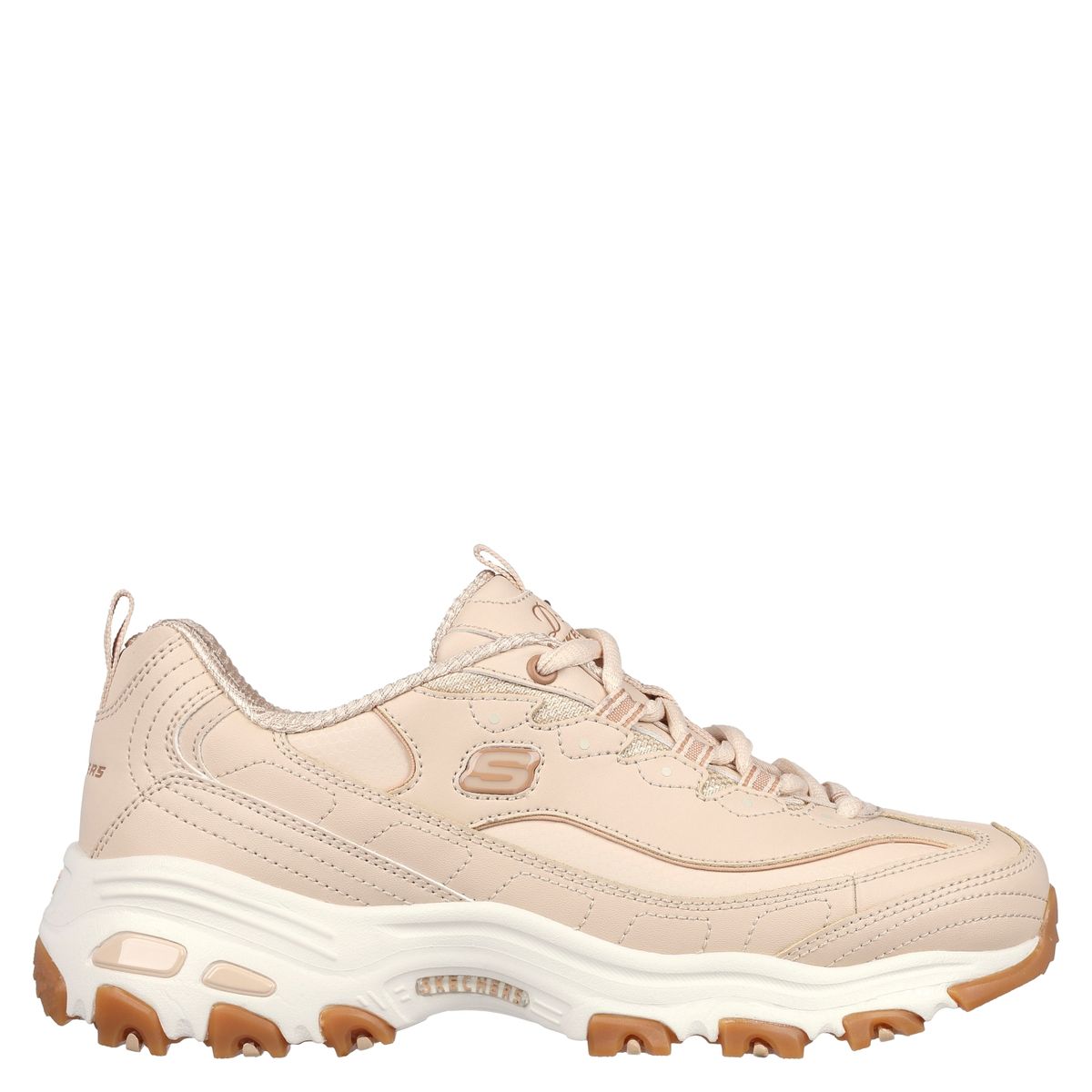 SKECHERS - Zapatilla Urbana Mujer Beige Skechers