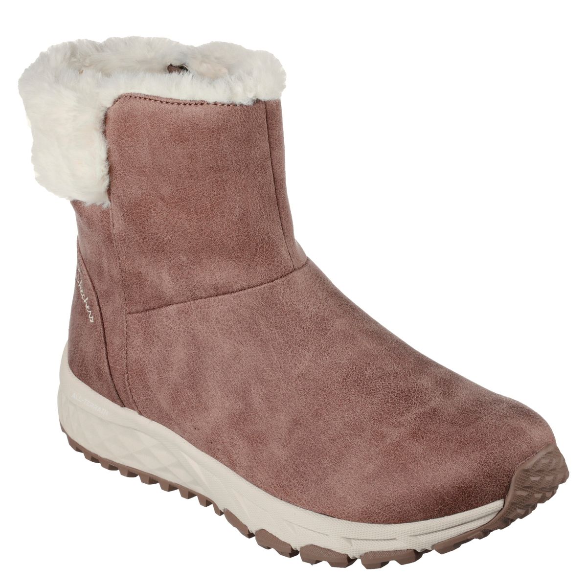 SKECHERS - Botín Mujer Beige Skechers