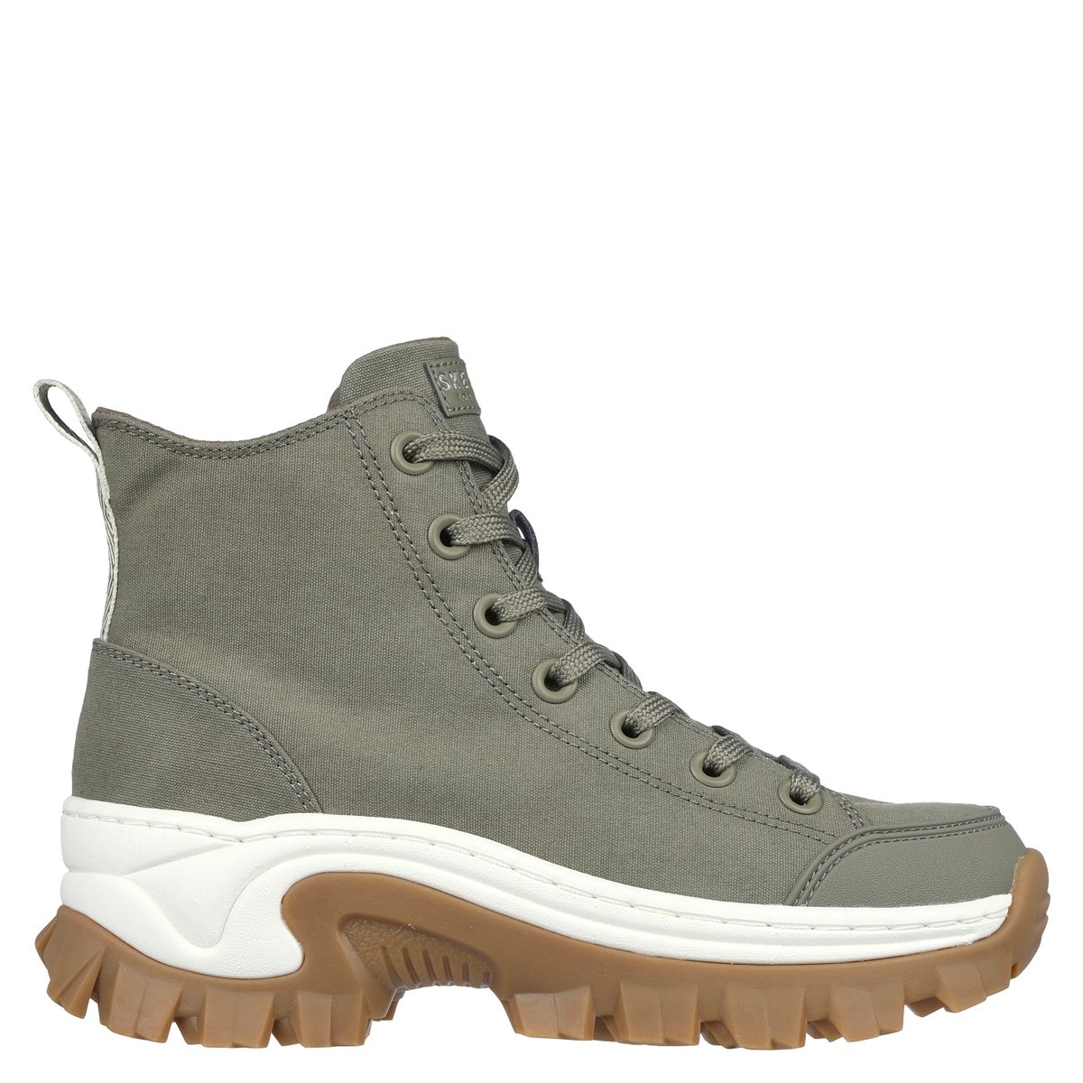 SKECHERS - Botín Mujer Verde Skechers