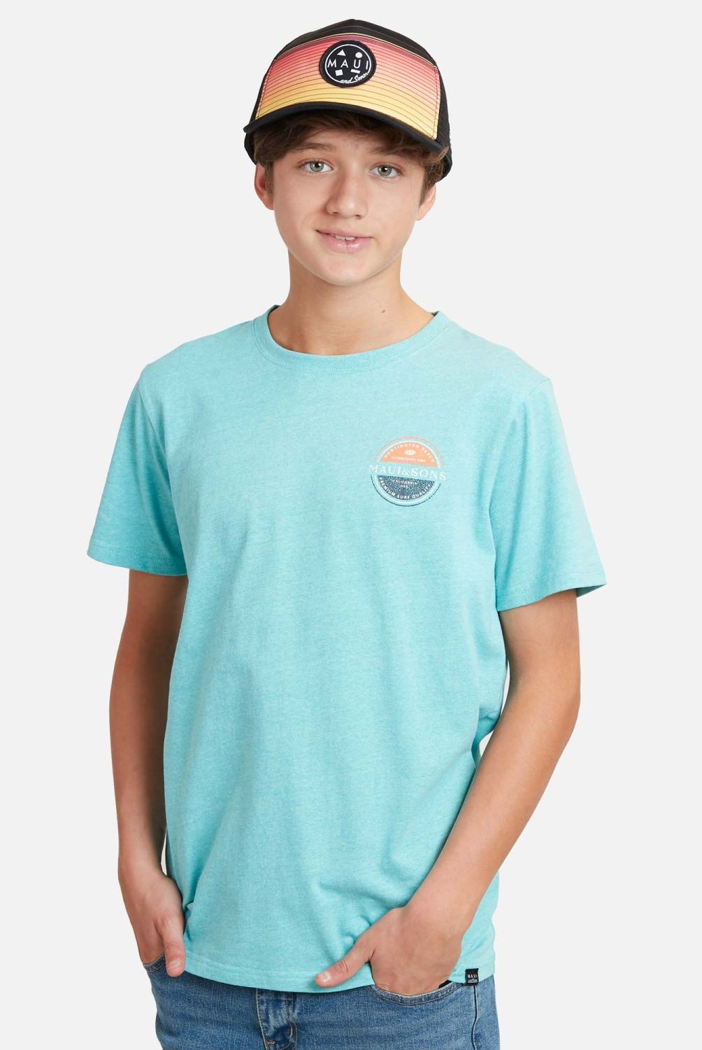 MAUI AND SONS - Pack Polera Jockey Niño Maui And Sons