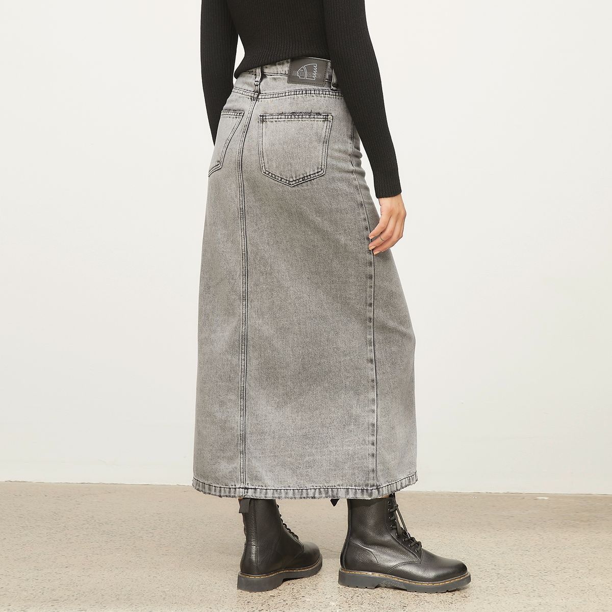 AMERICANINO - Falda Midi Algodón Mujer Americanino