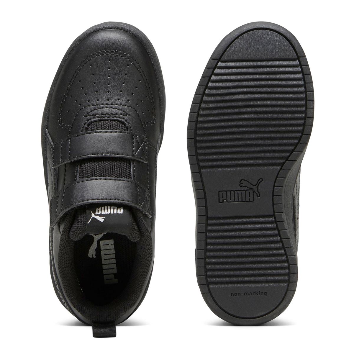 PUMA - Rickie Zapatilla Urbana Niño Negro (28 a 35) Puma