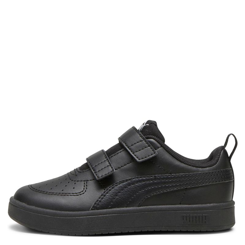 PUMA - Rickie V Zapatilla Escolar Unisex Niño Negro (21 a 27) Puma