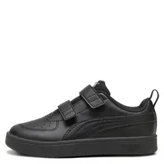 PUMA - Rickie V Zapatilla Escolar Unisex Niño Negro (21 a 27)