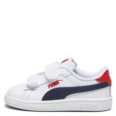 PUMA - Smash 3.0 Zapatillas Urbana Niño Blanco (21 a 27)