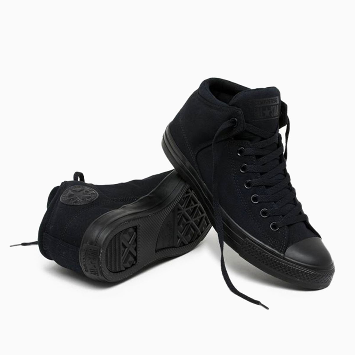 CONVERSE - Chuck Taylor All Star High Street Zapatilla Urbana Unisex Negro (36 a 39) Converse