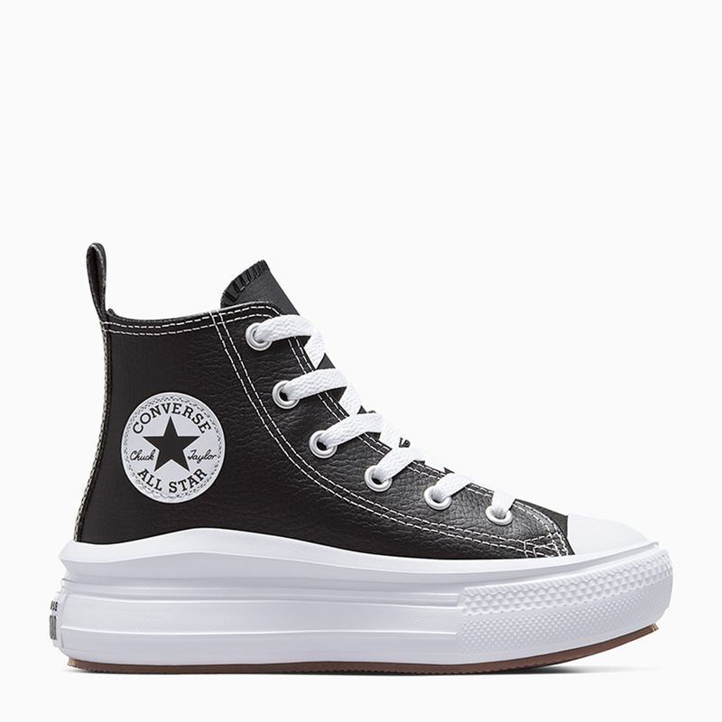 CONVERSE - Chuck Taylor All Star Move Zapatilla Urbana Niño Negro (27 A 35) Converse