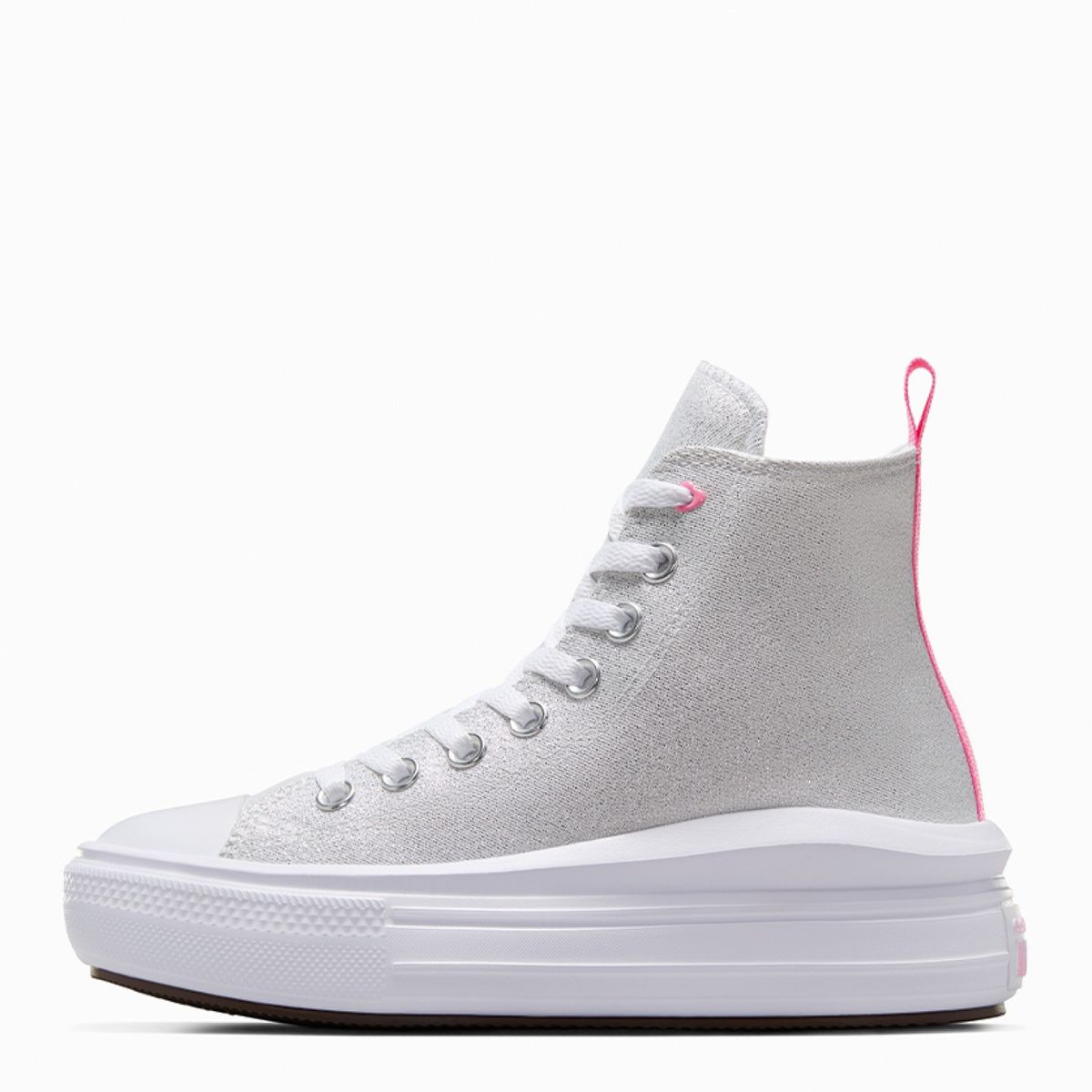 CONVERSE - Chuck Taylor All Star Move Zapatilla Urbana Niña Gris (36 A 40) Converse