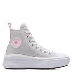 CONVERSE - Chuck Taylor All Star Move Zapatilla Urbana Niña Gris (36 A 40)