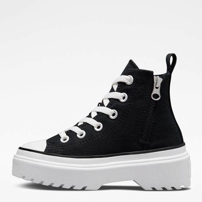 CONVERSE - Chuck Taylor All Star Lugged Lift Zapatilla Urbana Niño Negro (27 A 35) Converse