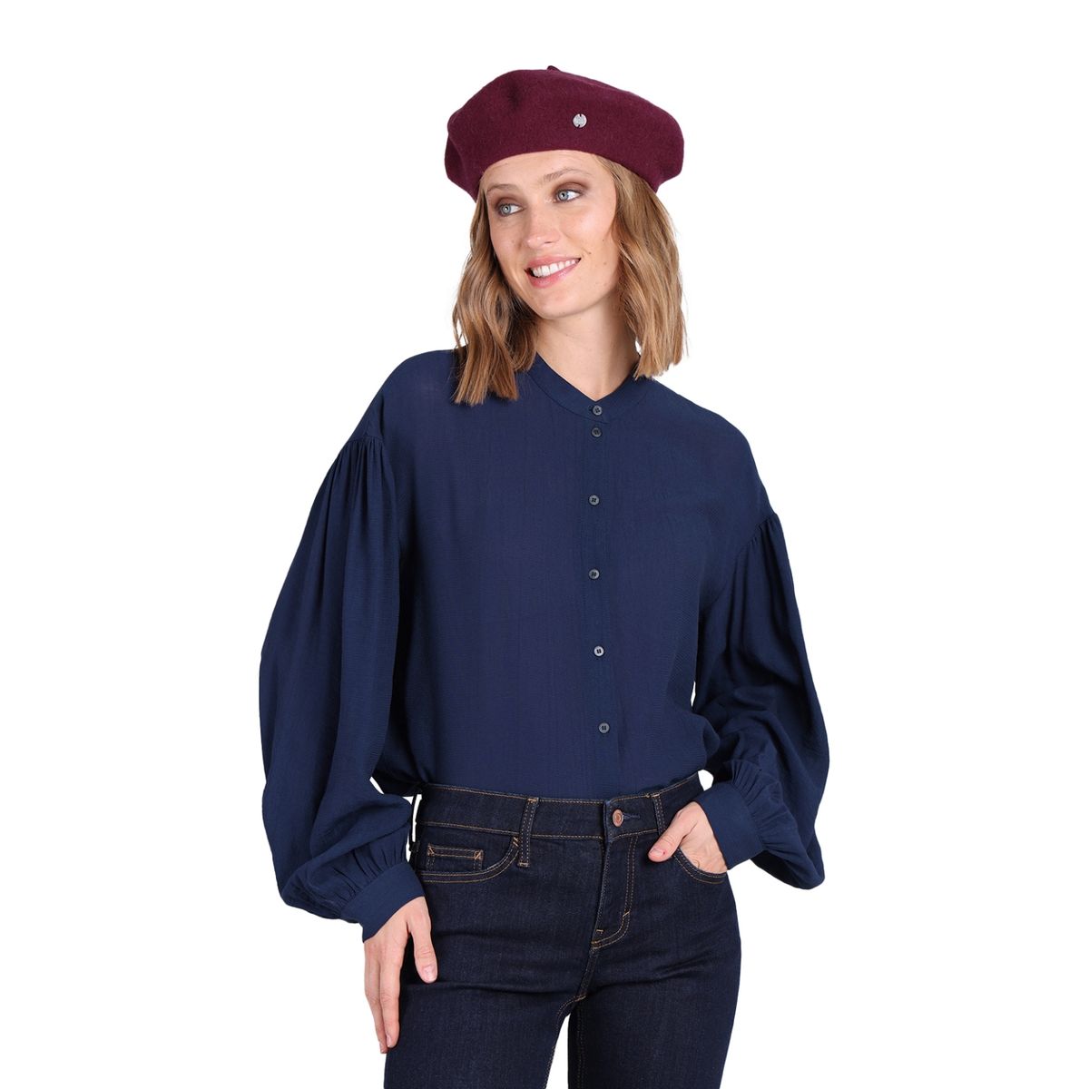 ESPRIT - Blusa Manga Larga Mujer Esprit