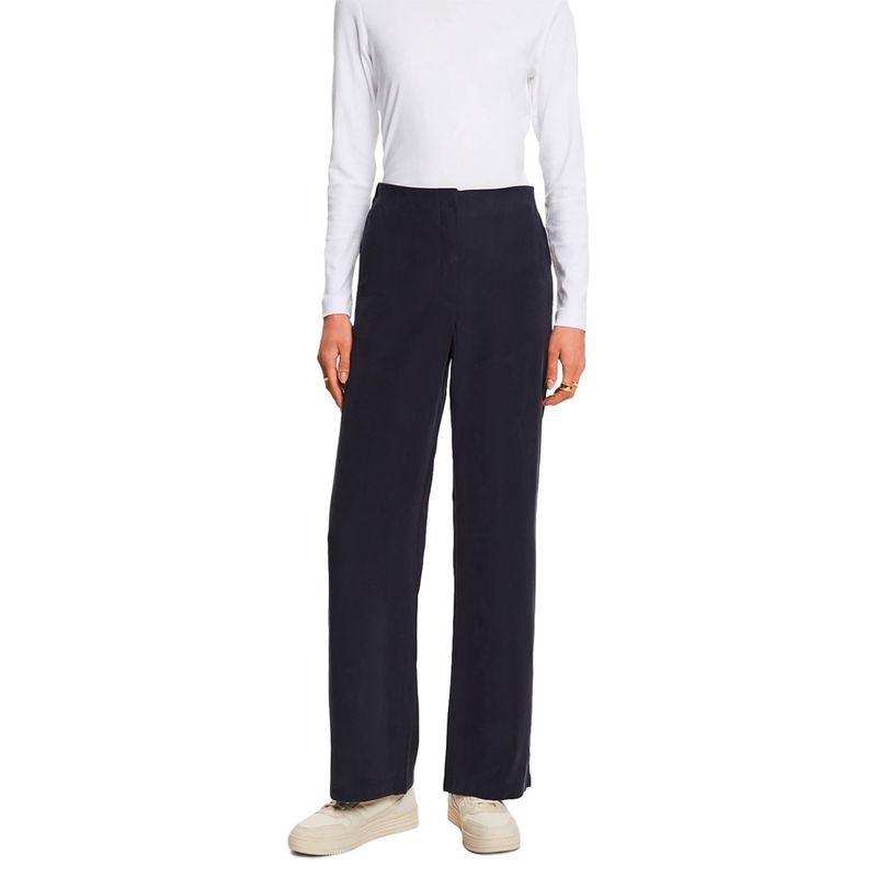 ESPRIT - Pantalón Straight Tiro Alto Mujer Esprit