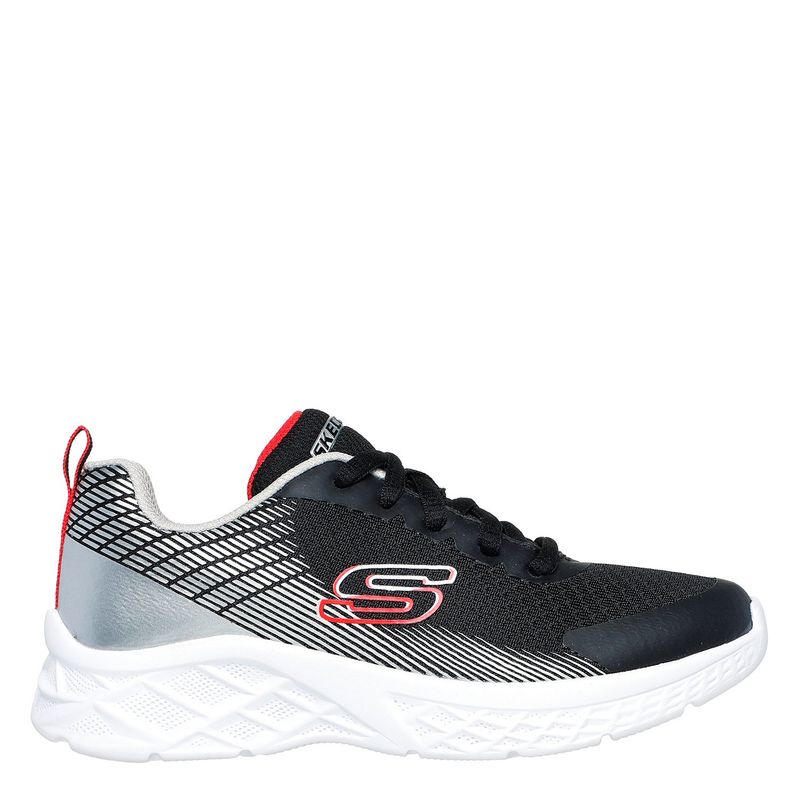 SKECHERS - Microspec Ii Zapatilla Urbana Niño Negro (26 a 36) Skechers