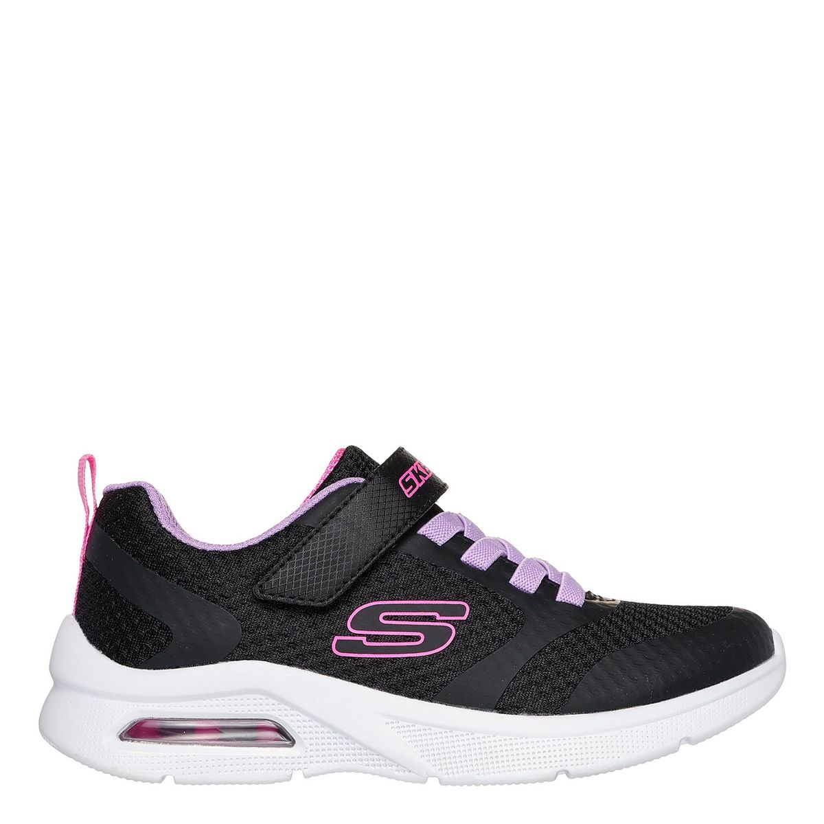SKECHERS - Microspec Max Zapatilla Urbana Niña Negro (26 a 33) Skechers