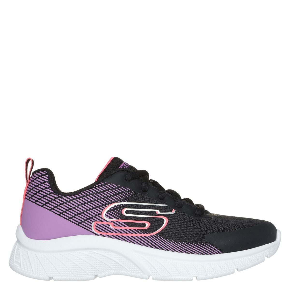 SKECHERS - Microspec Plus Zapatilla Urbana Niña Negro (26 a 36) Skechers