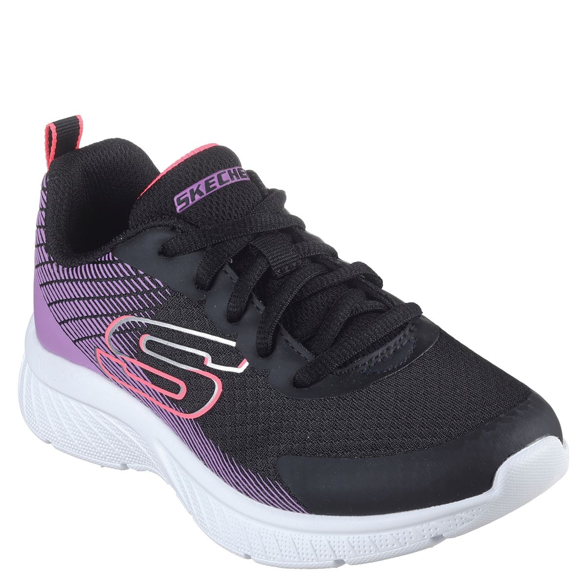 SKECHERS - Microspec Plus Zapatilla Urbana Niña Negro (26 a 36) Skechers