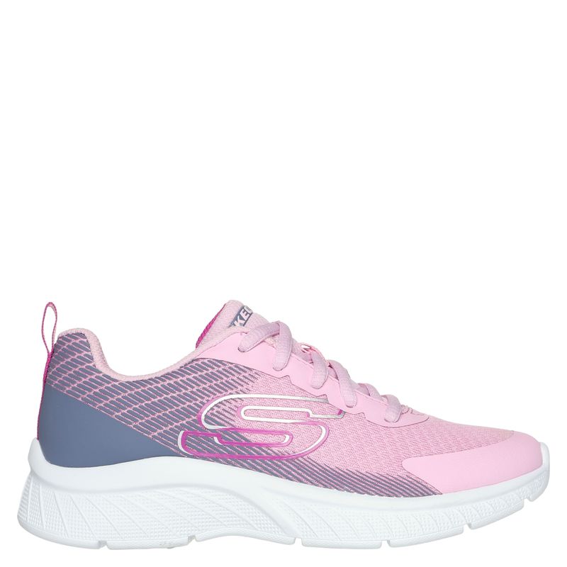 SKECHERS - Microspec Plus Zapatilla Urbana Niña Rosado (26 a 36) Skechers