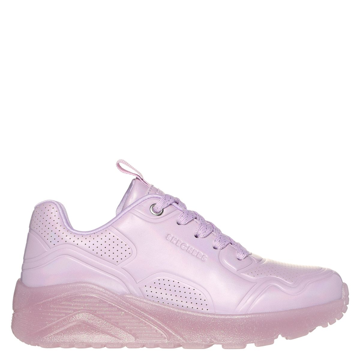 SKECHERS - Uno Ice Zapatilla Urbana Niña Morado (26 a 33) Skechers