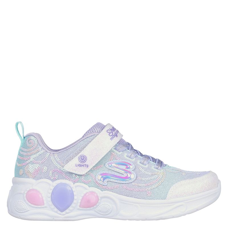 SKECHERS - Princess Wishes Zapatilla Urbana Niña Morado (26 a 33) Skechers