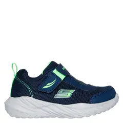 SKECHERS - Nitro Sprint Zapatilla Urbana Niño Azul (20 a 25)