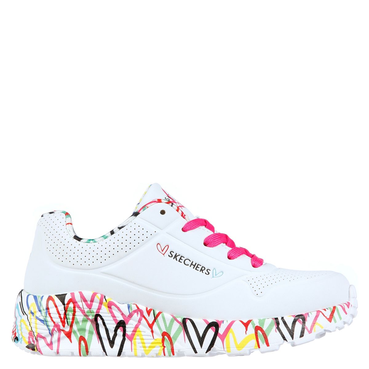 SKECHERS - Uno Lite Zapatilla Urbana Niña Blanco (26 a 33) Skechers