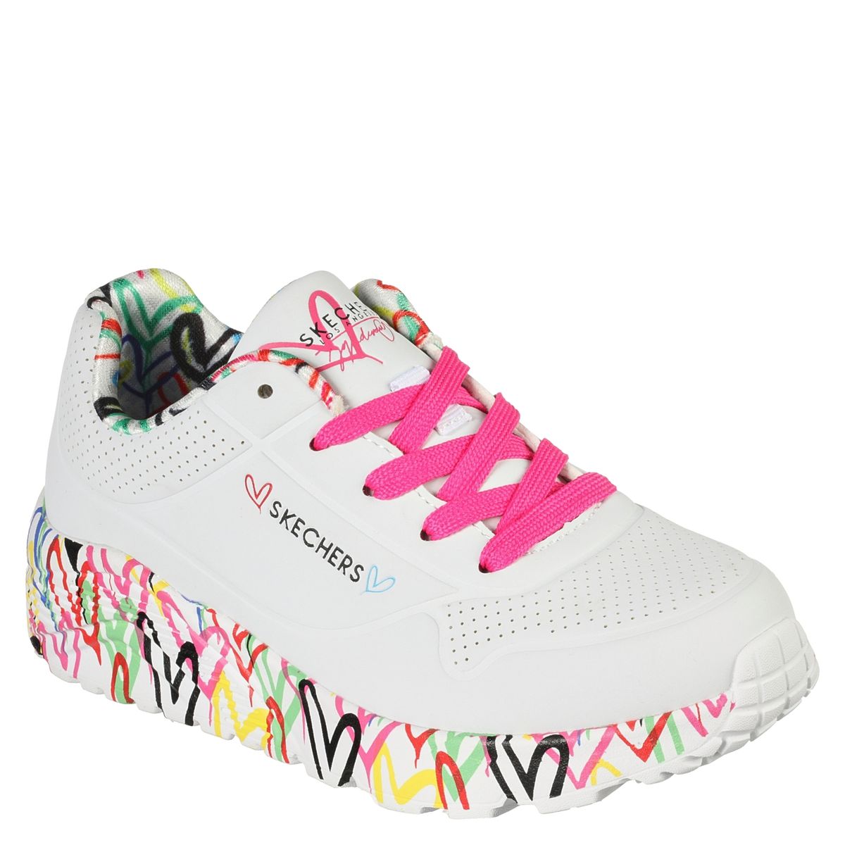 SKECHERS - Uno Lite Zapatilla Urbana Niña Blanco (26 a 33) Skechers