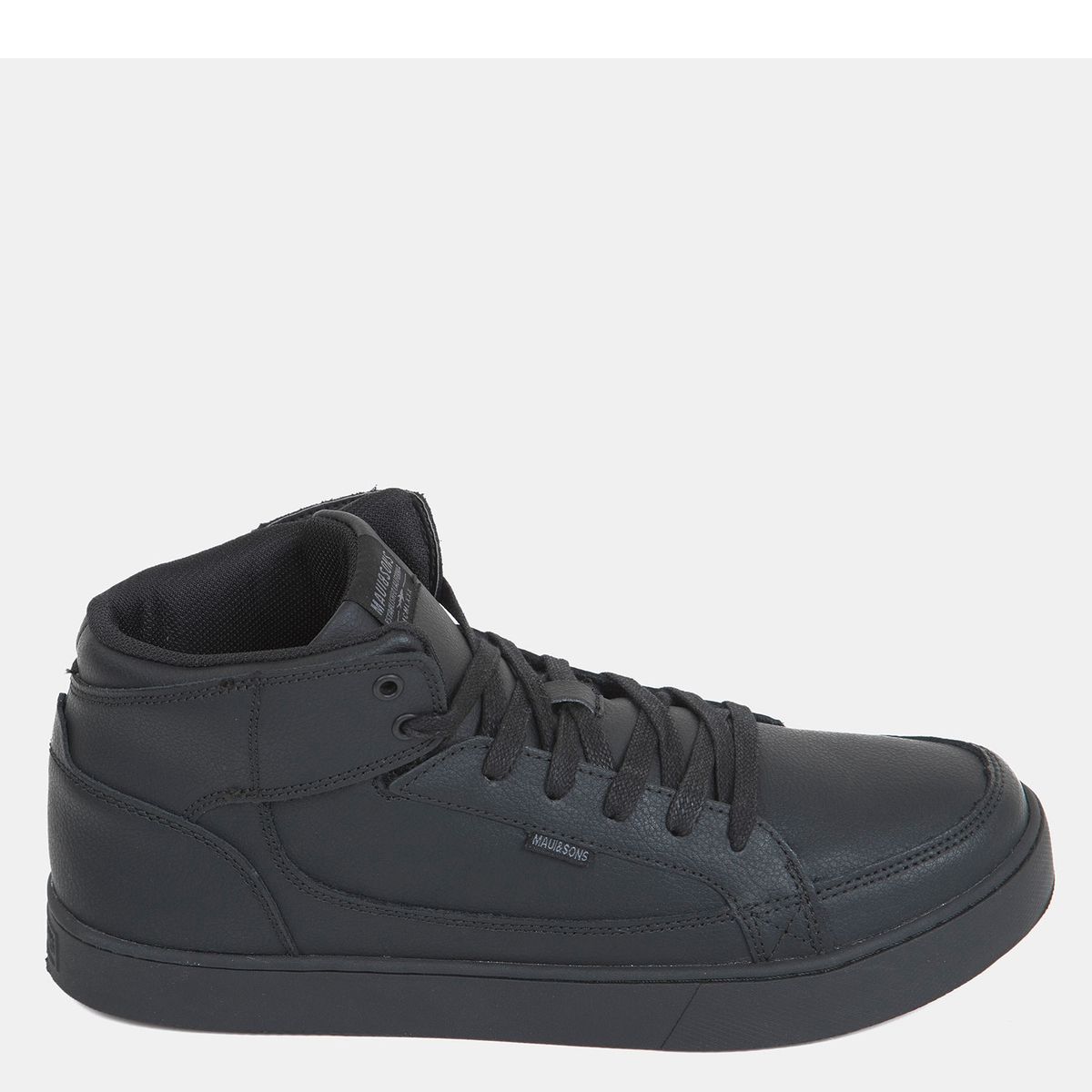 MAUI AND SONS - Zapatilla Escolar Unisex Niño Cuero Negro Maui And Sons (39 a 44)