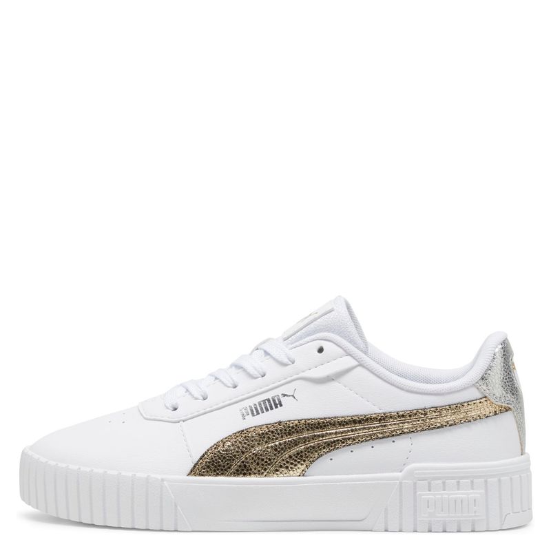 PUMA - Carina 2.0 Metalli Zapatilla Urbana Mujer Blanco Puma