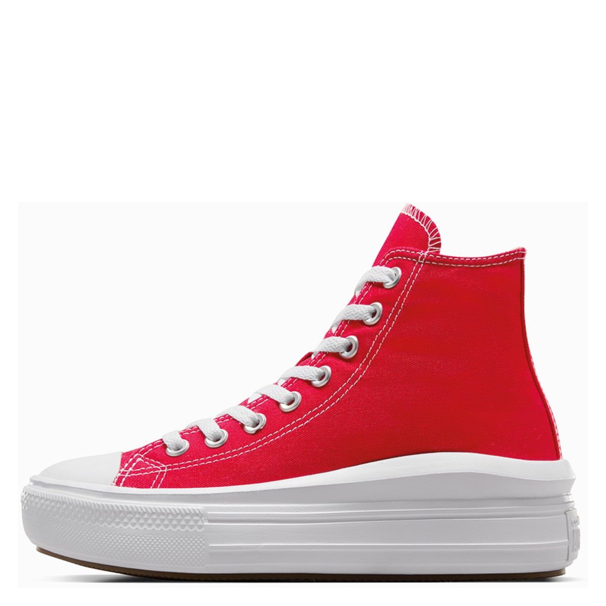 CONVERSE - Chuck Taylor All Star Move Zapatilla Urbana Mujer Rojo Converse