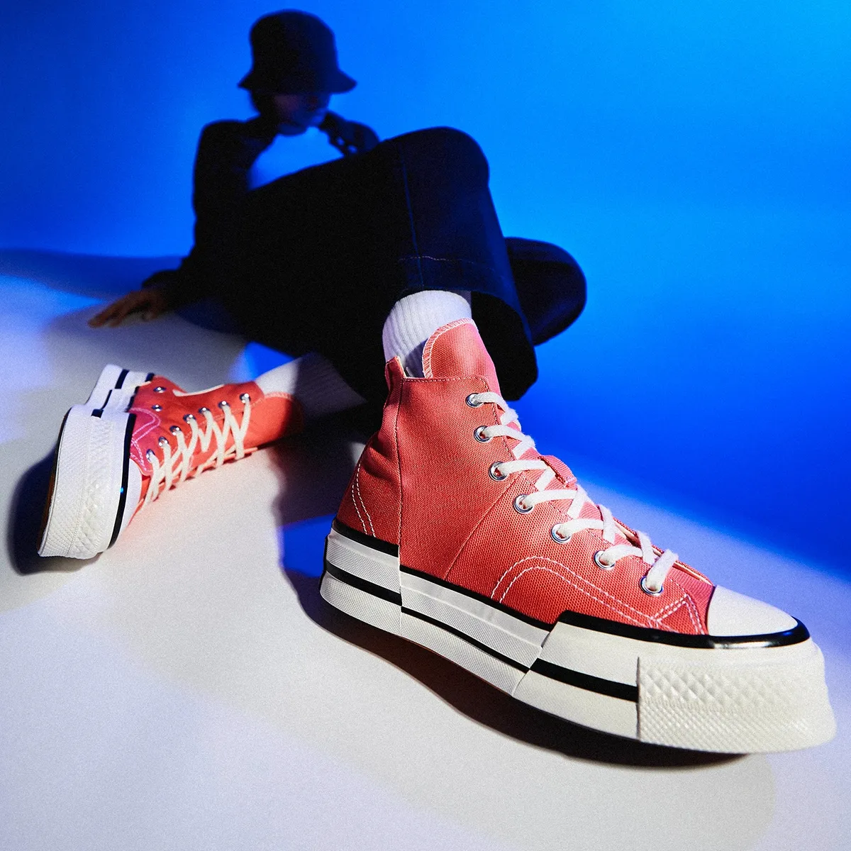 CONVERSE - Chuck 70 Plus Zapatilla Urbana Mujer Rosado Converse